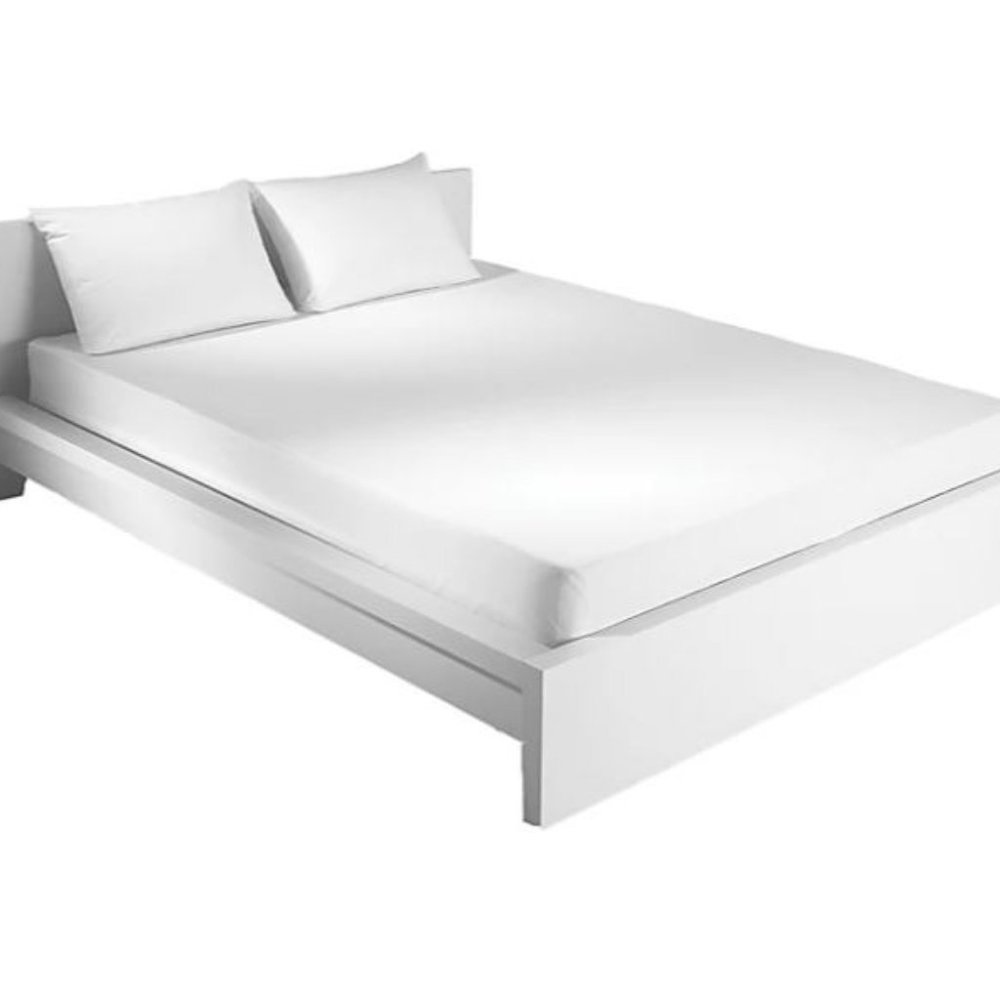 SALT™ Vinyl Waterproof Twin Mattress Cover White